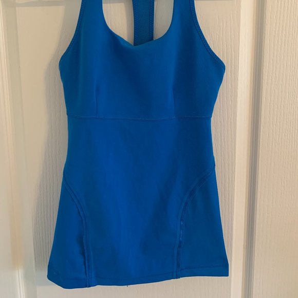 Lululemon Power Up Racerback Tank Blue - Picture 5 of 5